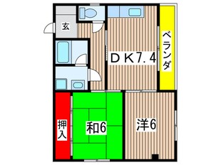 サンシャイン住友の物件間取画像